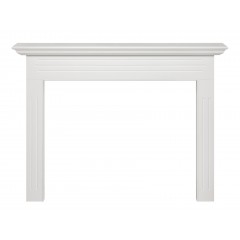 The Newport  48" Fireplace Mantel MDF White Paint