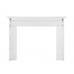 The Marshall Fireplace Mantel MDF White Pain