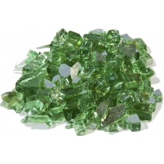 Reflective Fire Glass Emerald