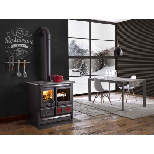 "Rosa L" Wood Cook Stove by La Nordica "Rosa L" Wood Cook Stove by La Nordica