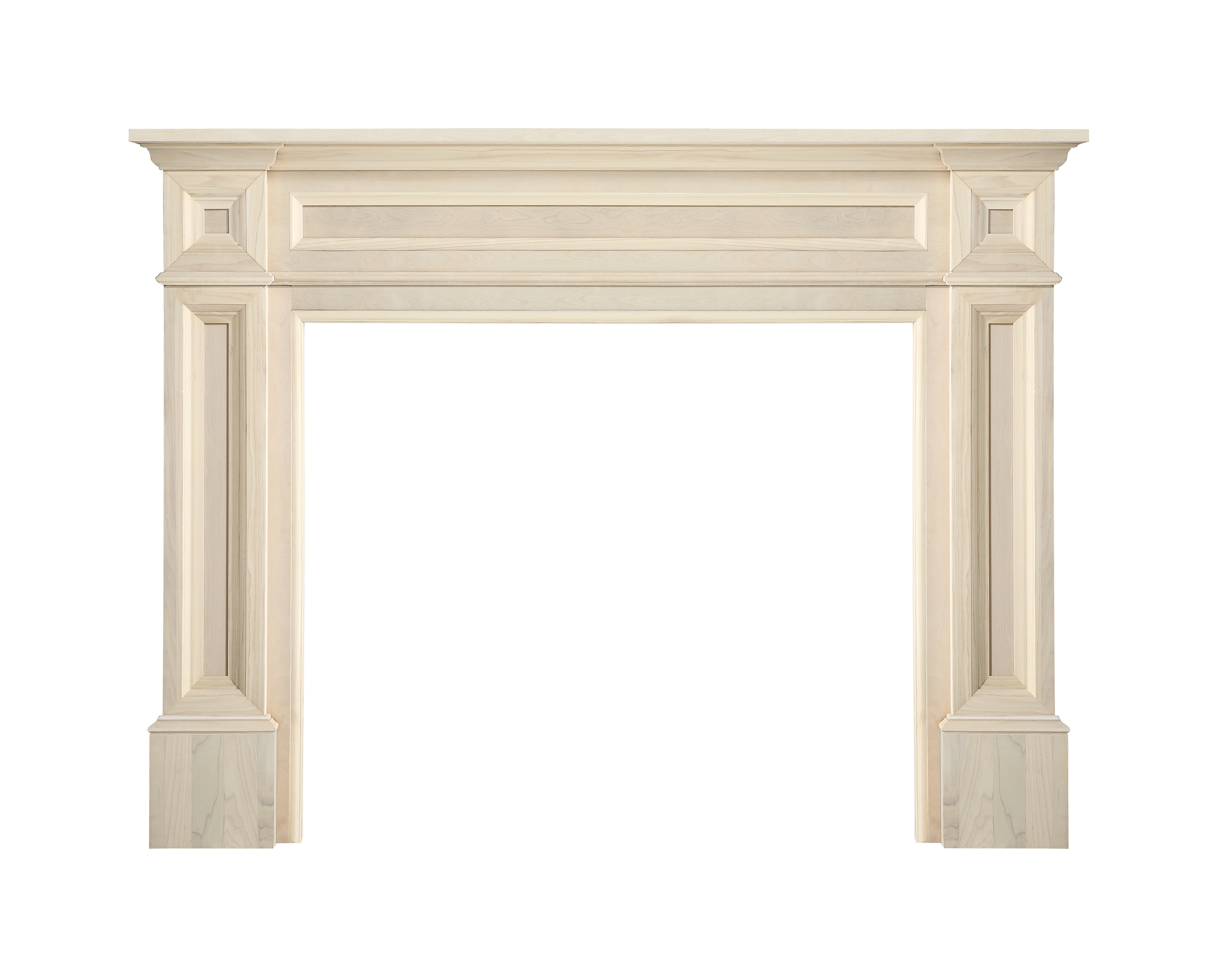 The Classique Fireplace Mantel Unfinished