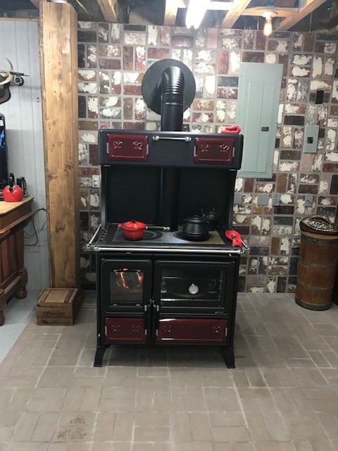 Wood Burning Cooking Stove La Nordica Milly
