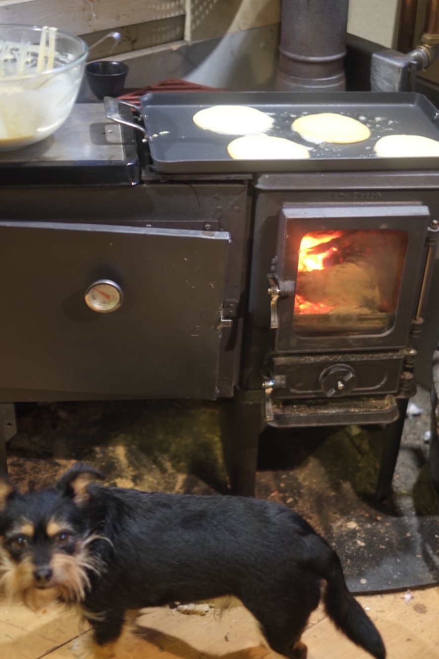 Tiny Wood Cook Stove Range by Salamander Stoves