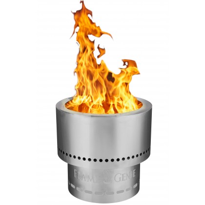 Flame Genie® Pellet Fire Pit, Stainless Steel