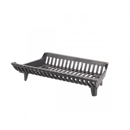 HY-C Liberty Foundry 22" Heavy-Duty Cast Iron Fireplace Grate with 2" Clearance