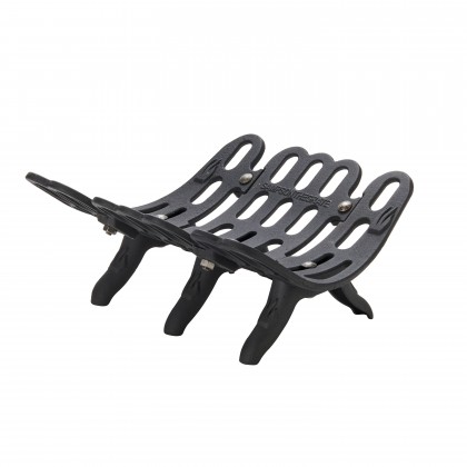 HY-C Liberty Foundry 18" Self-Feeding Cast Iron Fireplace Grate with 2 ¾" Clearance