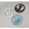 Zeckos Cast Iron Nautical Design Kitchen Trivets ZKO-99075
