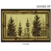 Goods of the Woods Forest Trees Rectangular Vista Rug - 30 Inches x 50 Inches