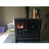 wood cook stove water heating