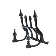 M-4 Gothic Soft Top Fireplace Grate