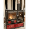 red cook stove